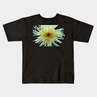 White Dahlia Kids T-Shirt